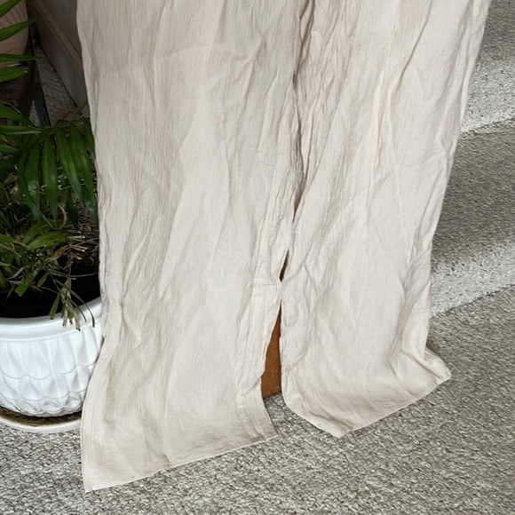 Zara Wide Leg Beach Pants - Picture 4 of 10